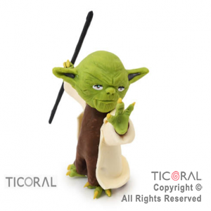 ADORNO MAESTRO YODA A. PORCELANA FRIA x 1